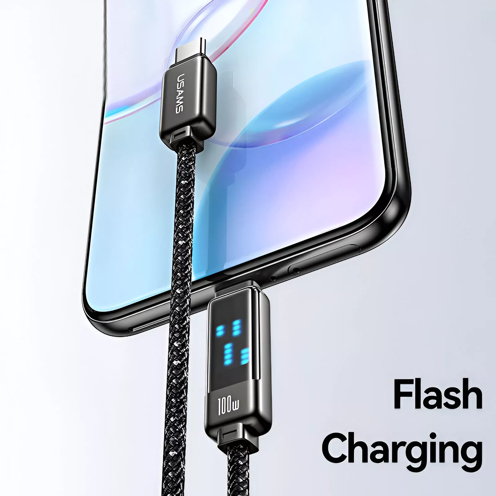 100W Fast Charging Cable Type-C to Type-C - Image 4