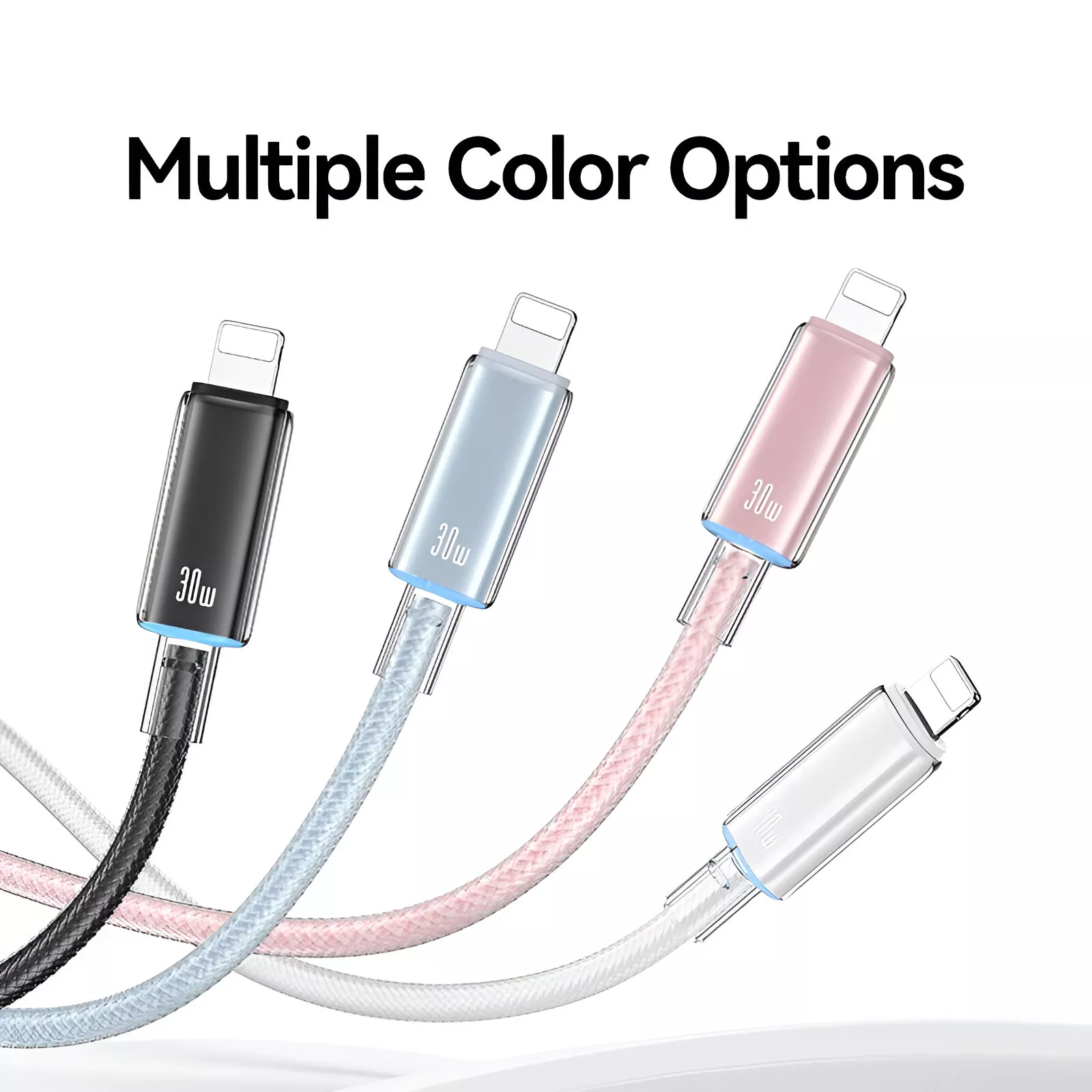 30W Type-C to Lightning PD Fast Charging Data Cable - Image 4