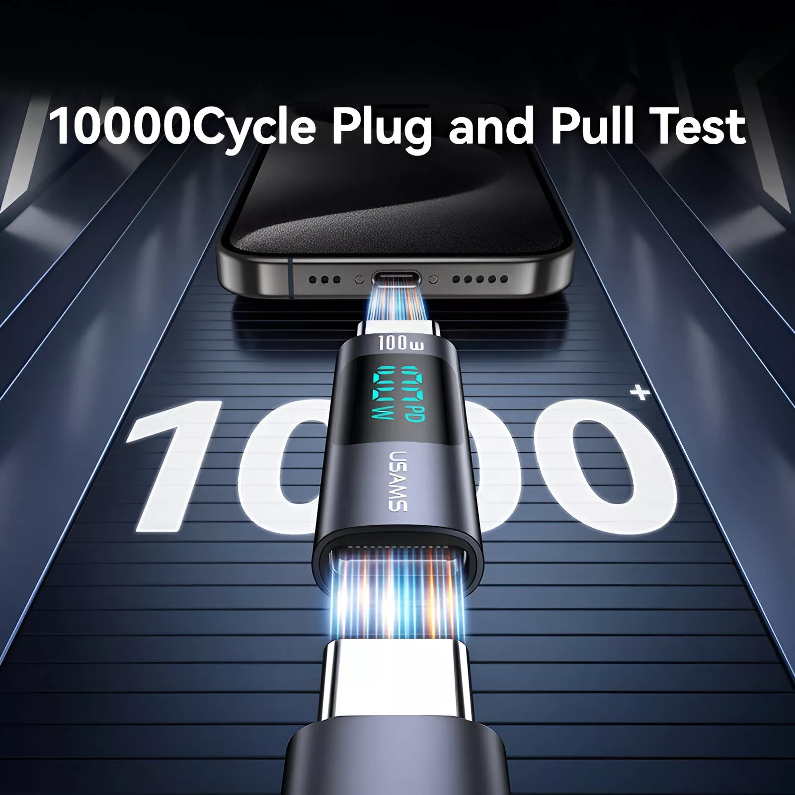 100W PD Type-C OTG Adapter with Digital Display - Image 5