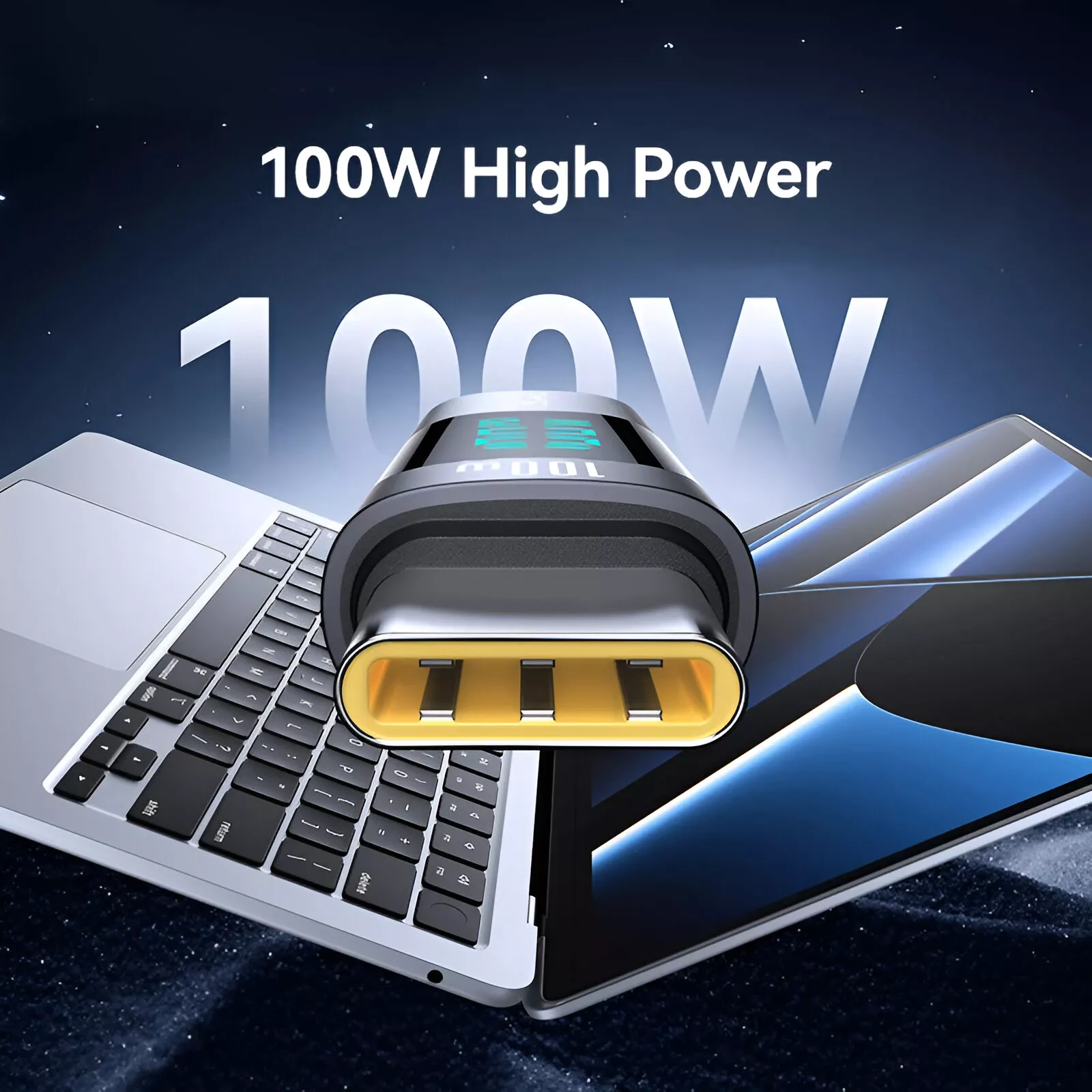 100W PD Type-C OTG Adapter with Digital Display - Image 6