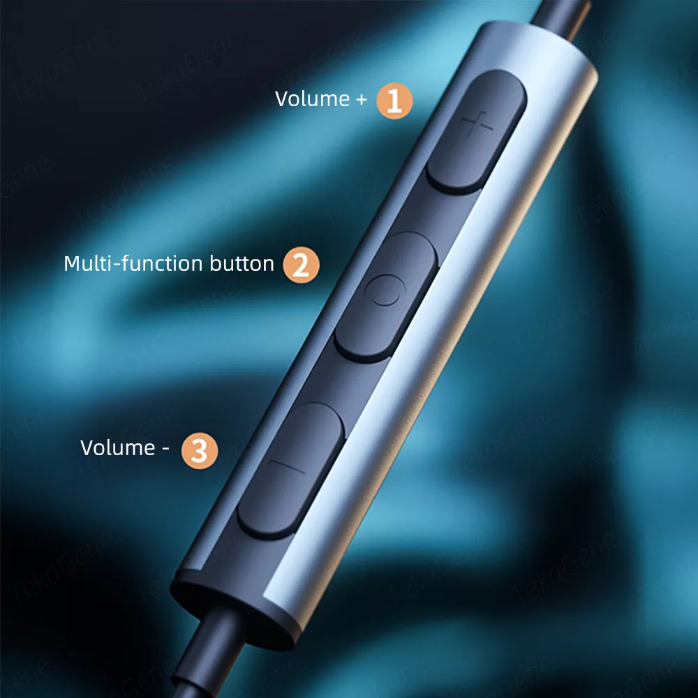 Type-C Wired Earphones with Mic - Image 5