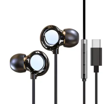 Type C Wired Earphones with Mic