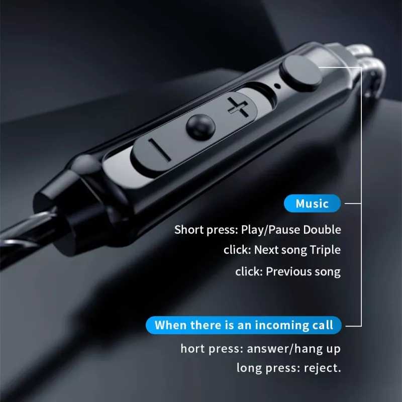 HiFi Wired Earphones with Mic - Image 5