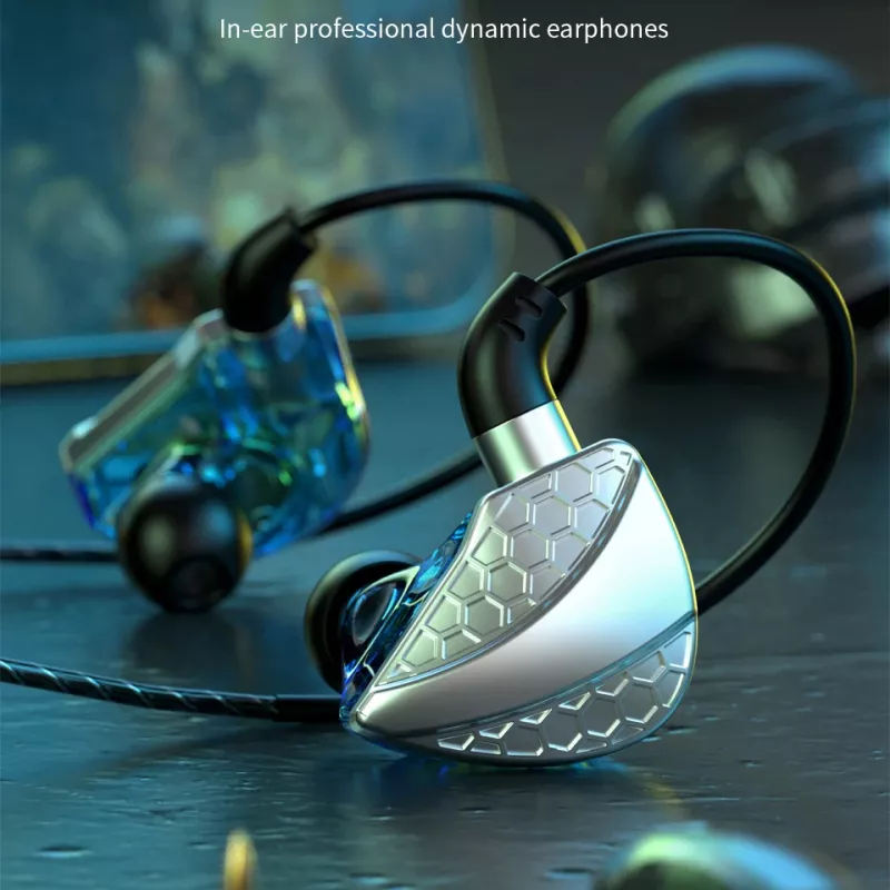 HiFi Wired Earphones with Mic - Image 2