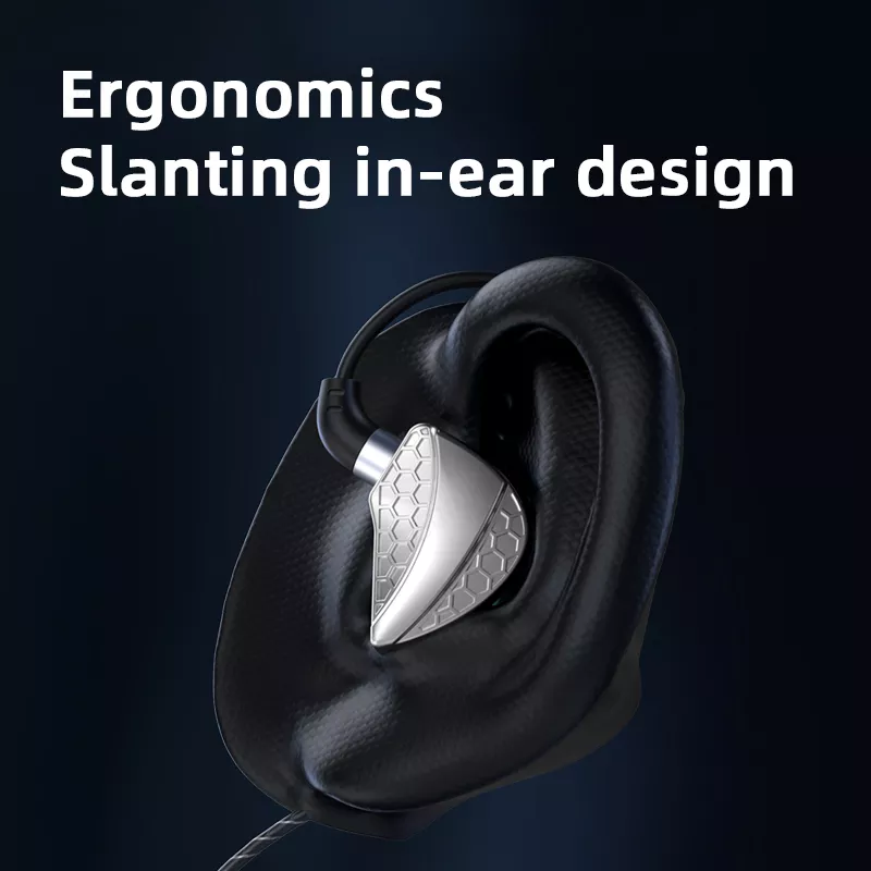 HiFi Wired Earphones with Mic - Image 3