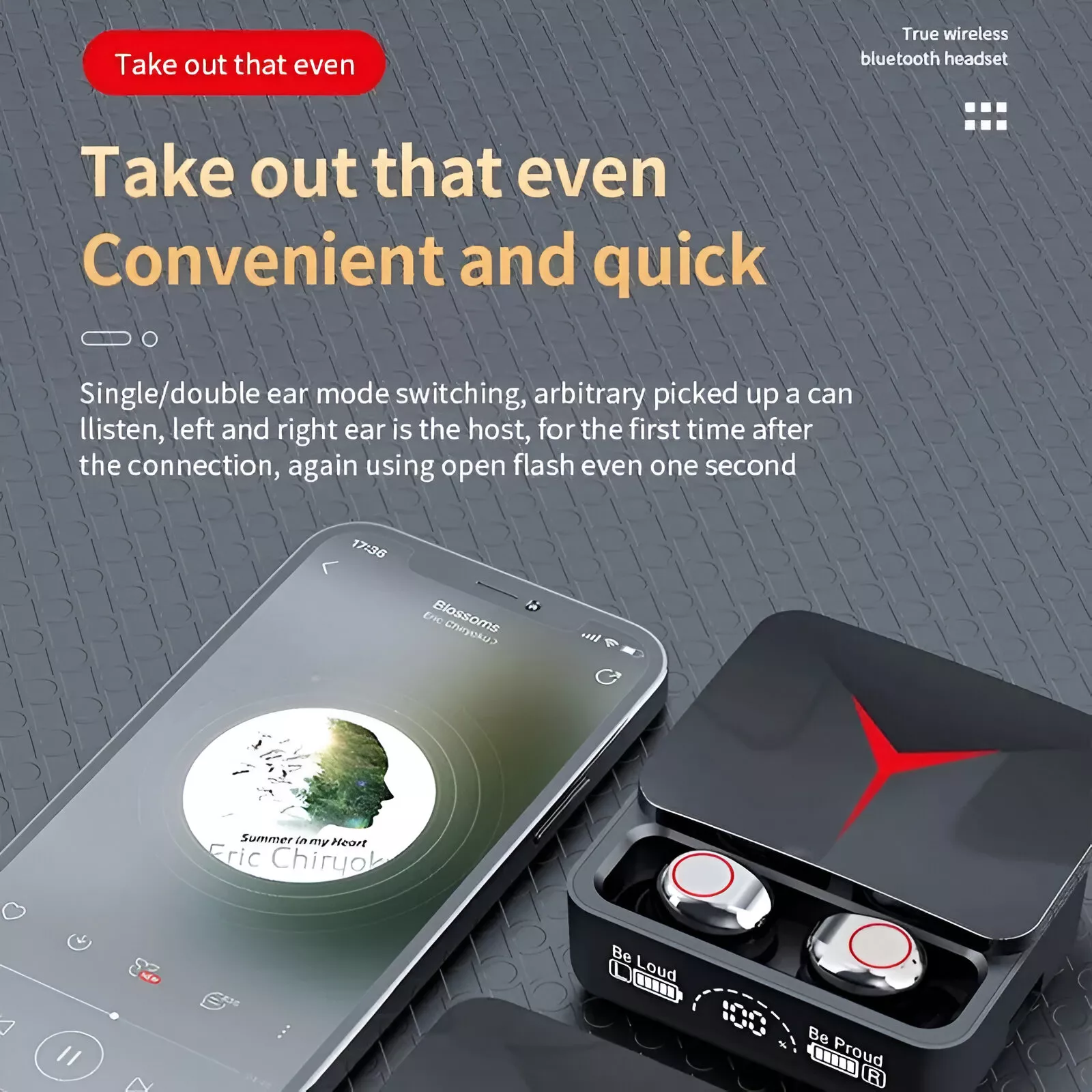 TWS M90 Wireless Gaming Earbuds - Image 4