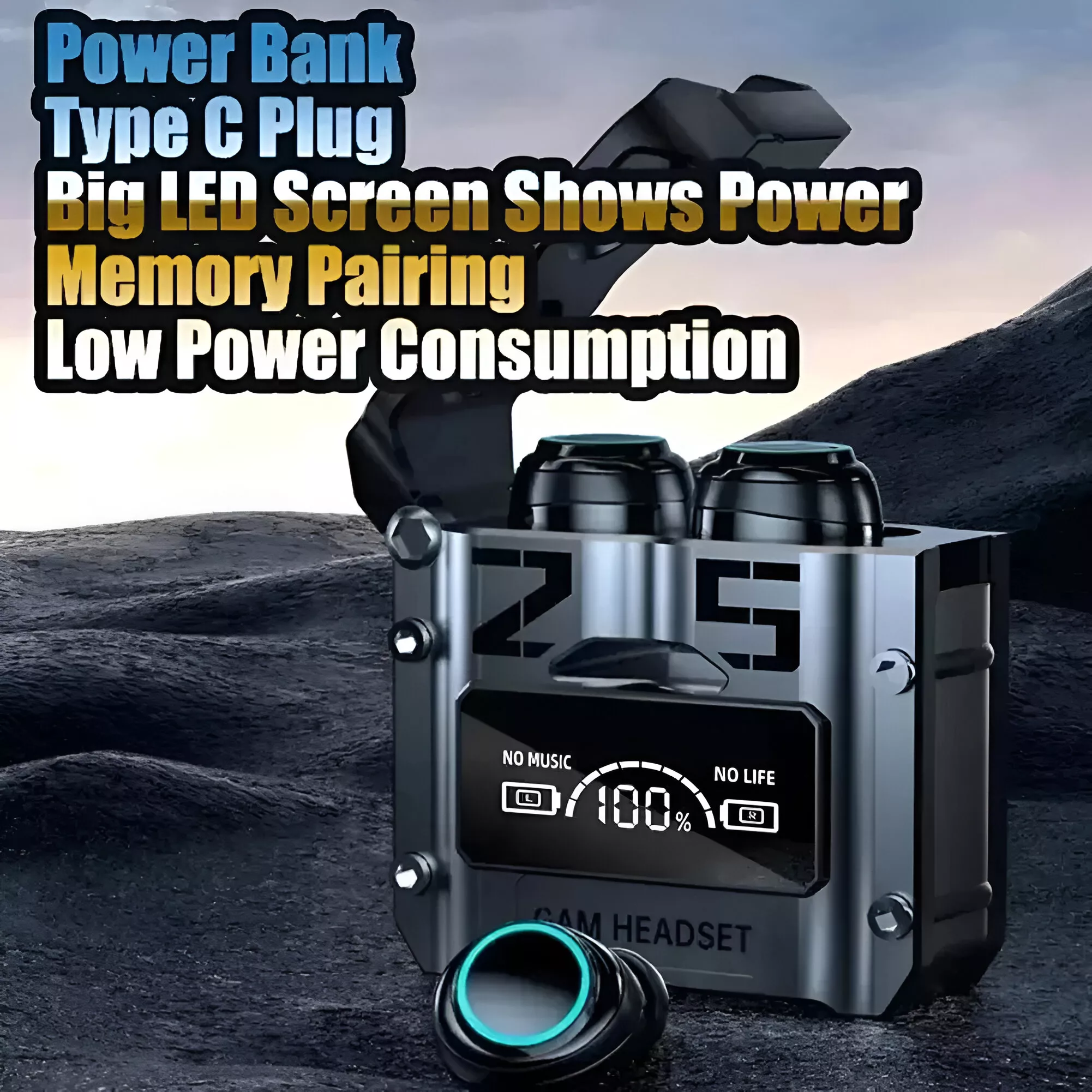 M25 TWS Wireless Earbuds - Image 3