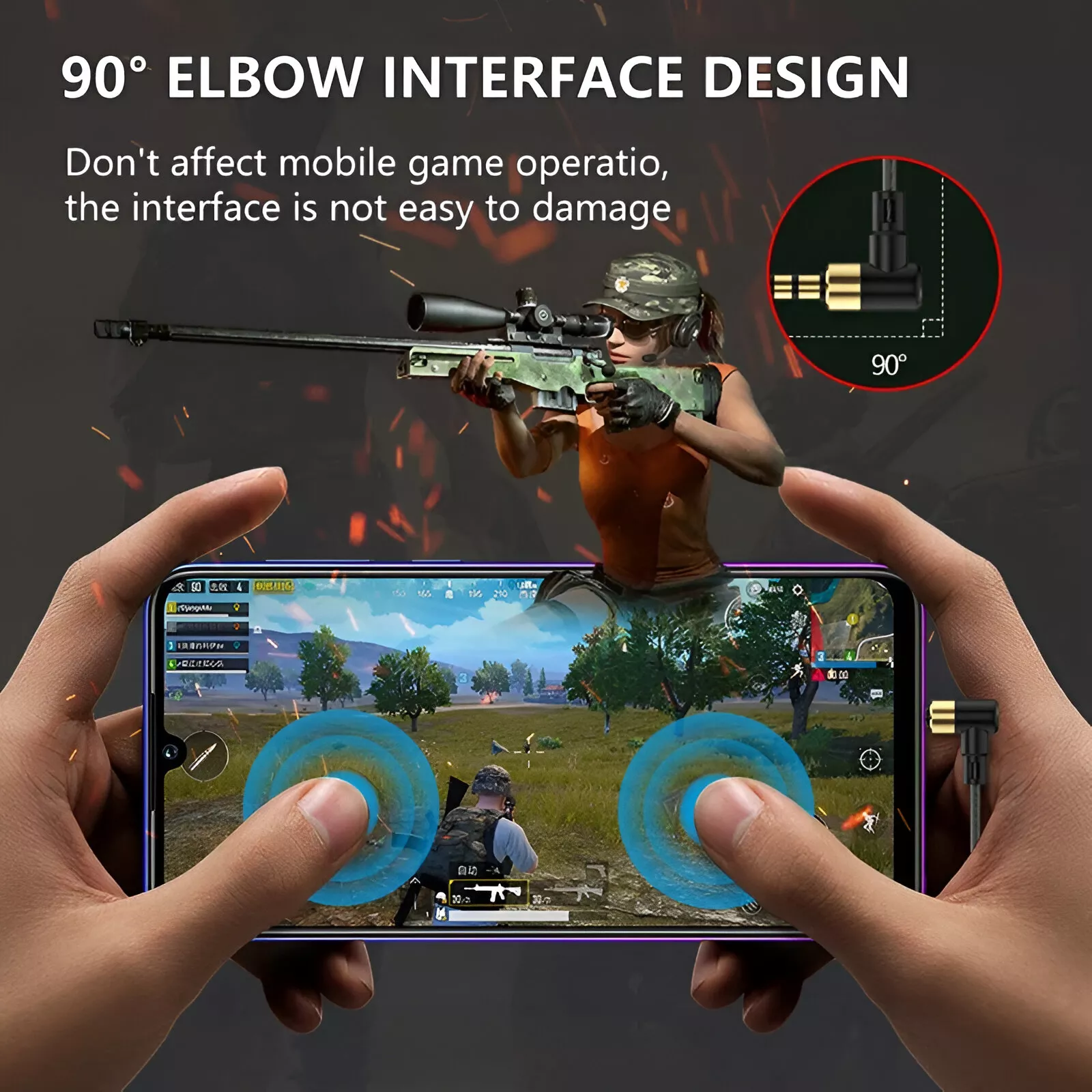 Ergonomic Wired Recording Headset with Mic for Mobile Devices - Image 5