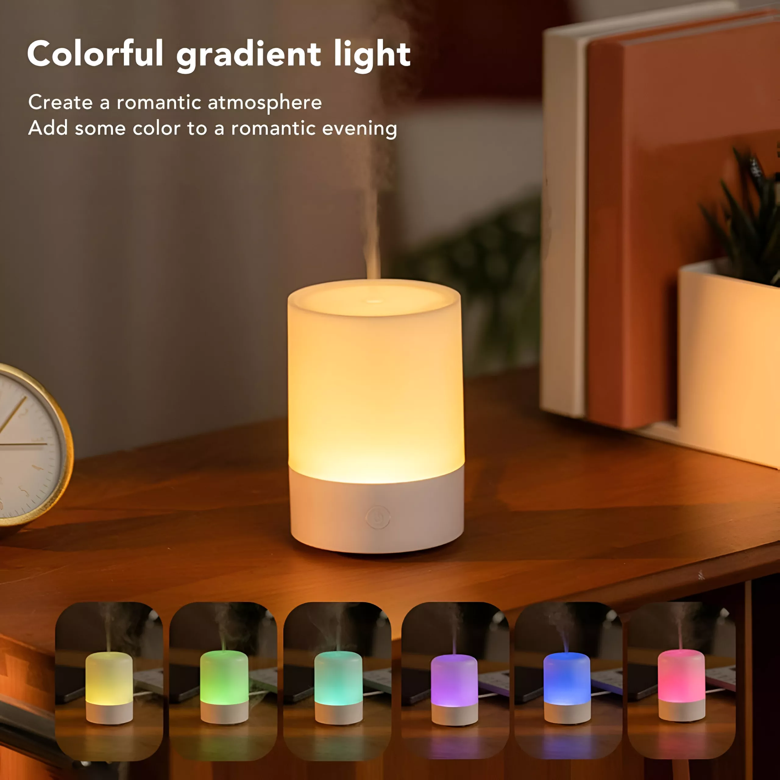 USB Electric Fragrance Essential Oil Diffuser Ultrasonic Cool Mist Humidifier - Image 4