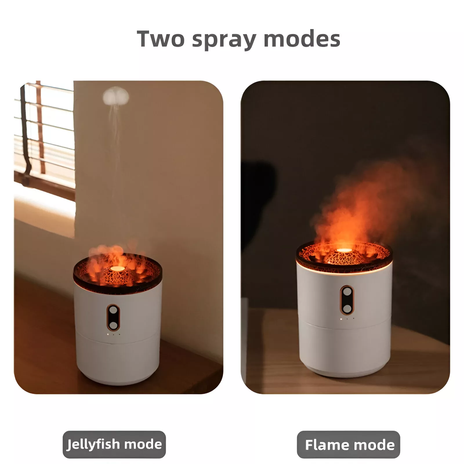 Creative Volcano Aromatherapy Humidifier & Ultrasonic Essential Oil Diffuser - Image 7