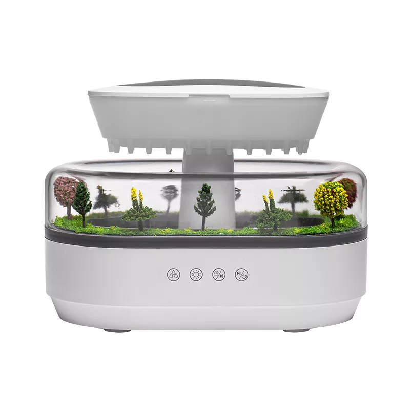 Rain Cloud Ultrasonic Humidifier & Aromatherapy Diffuser with LED Lights - Image 6