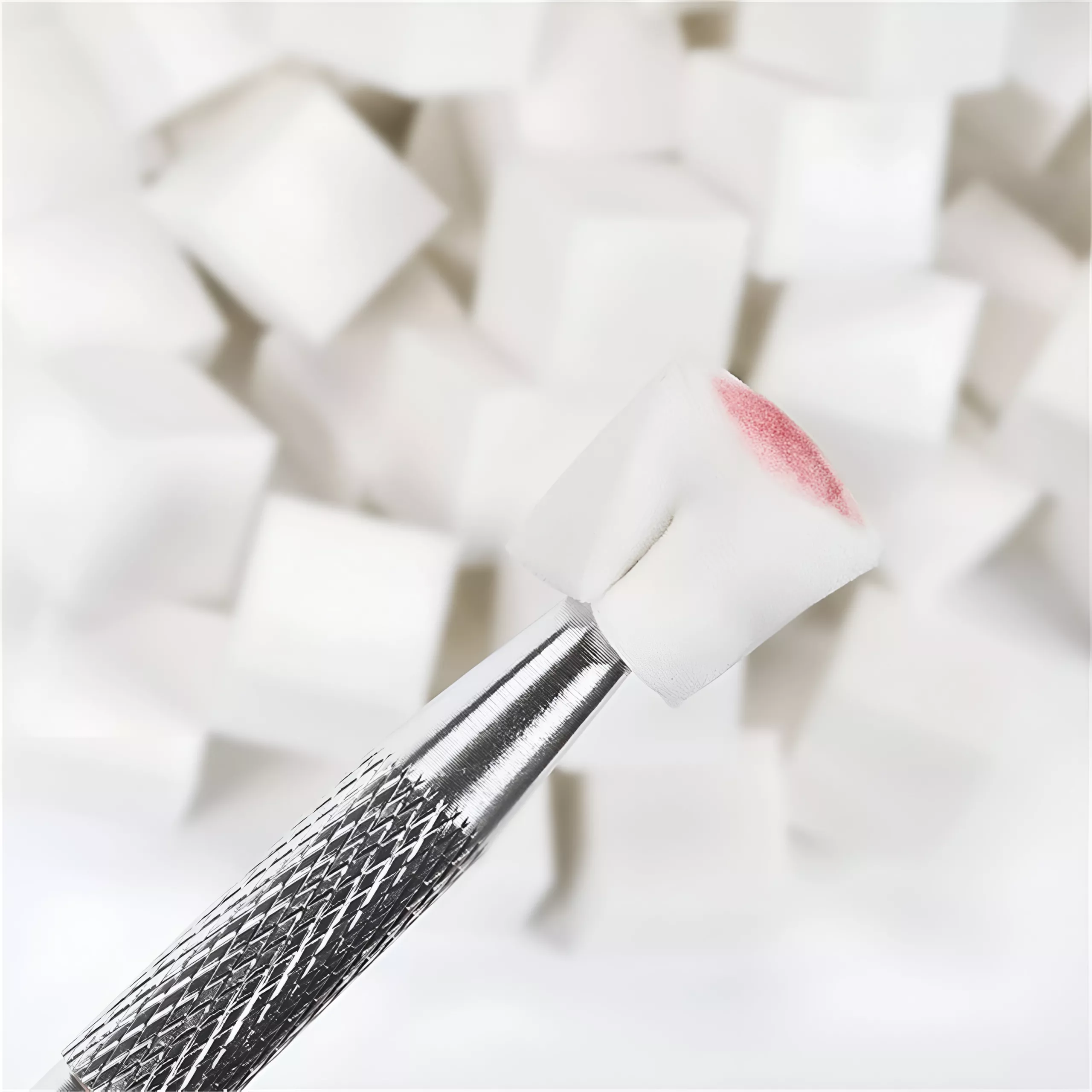 50Pcs Square Nail Art Sponges & Grab Pen Set for Gradient Nail Design - Image 3