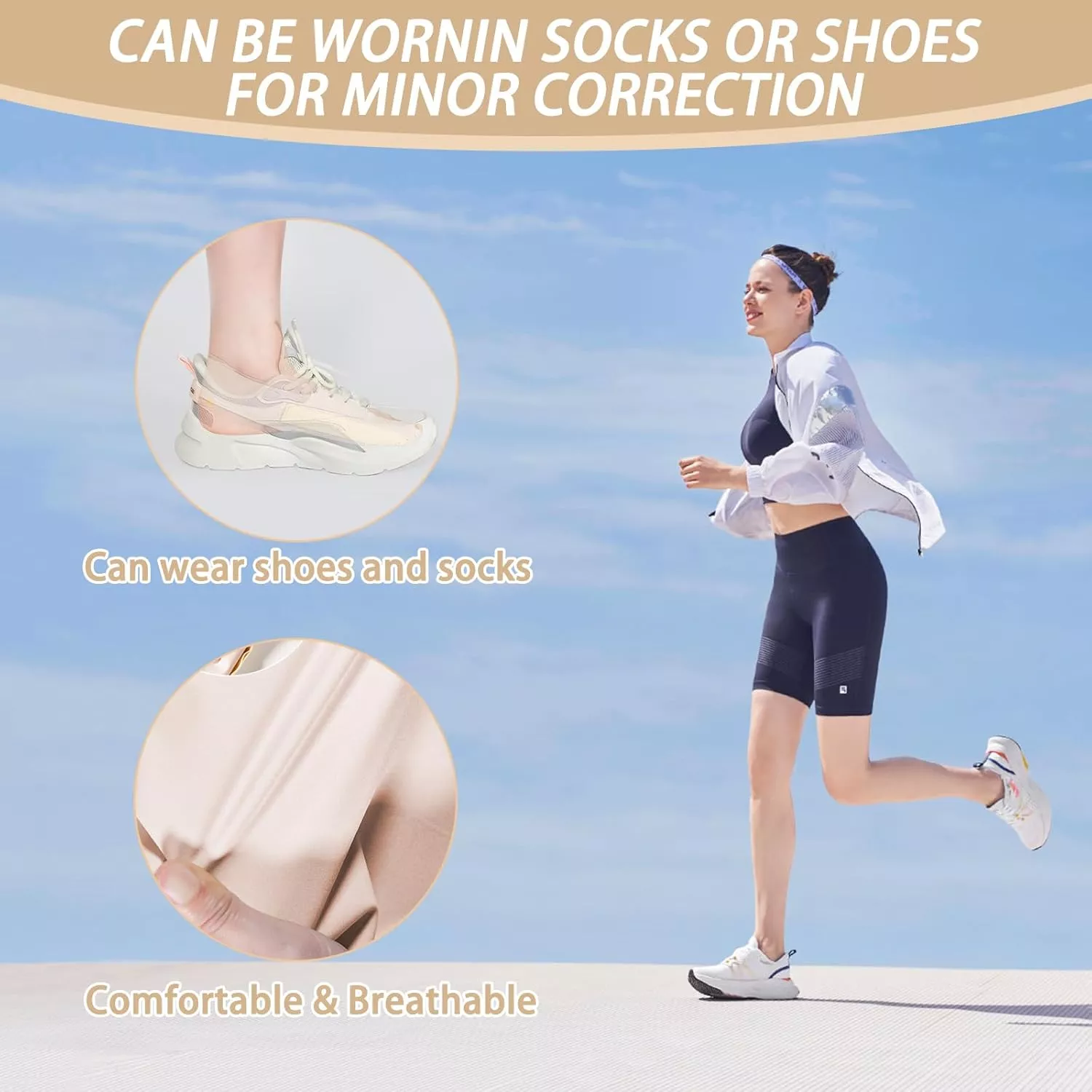 Big Toe Bunion Corrector Adjustable Orthopedic Socks - Image 6