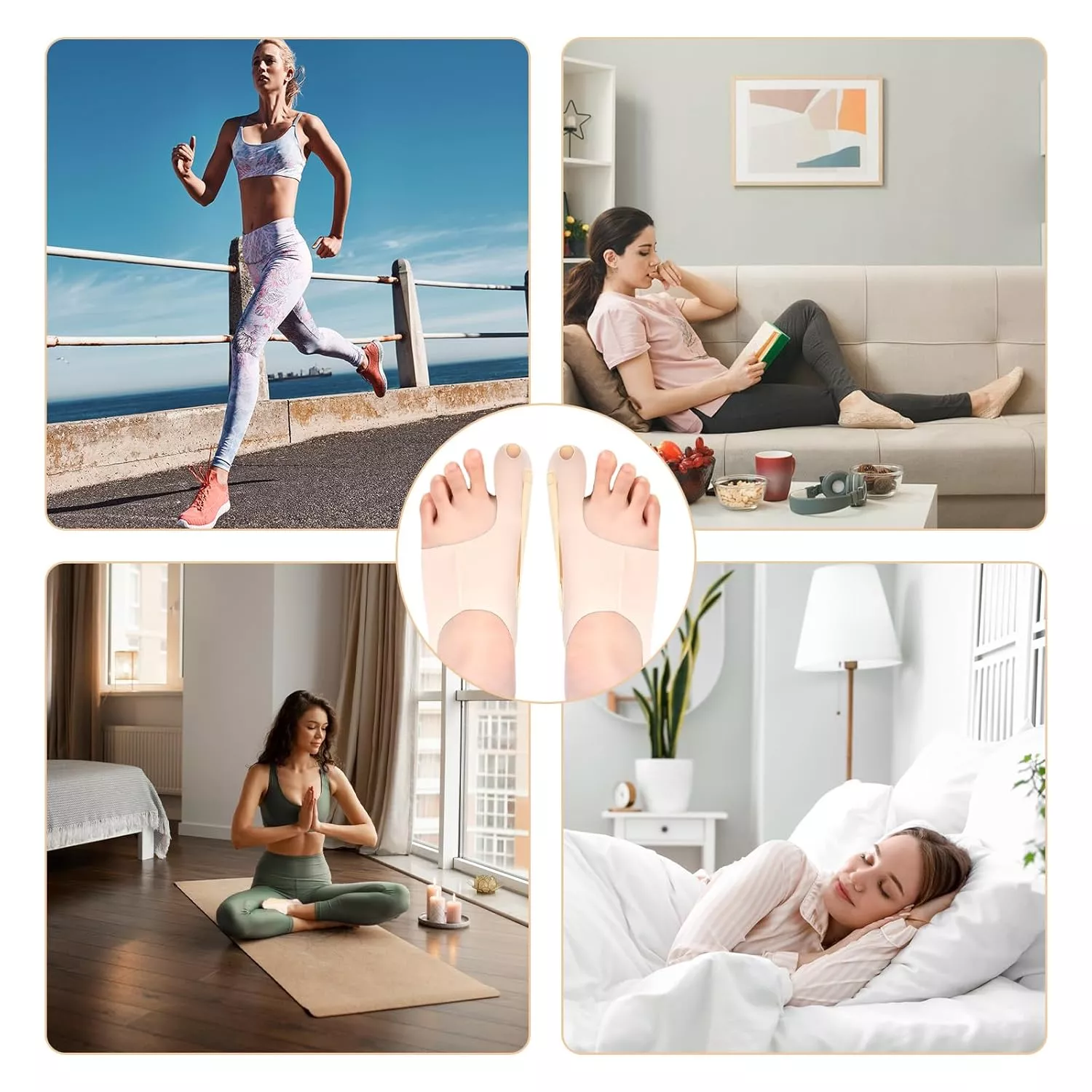 Big Toe Bunion Corrector Adjustable Orthopedic Socks - Image 8