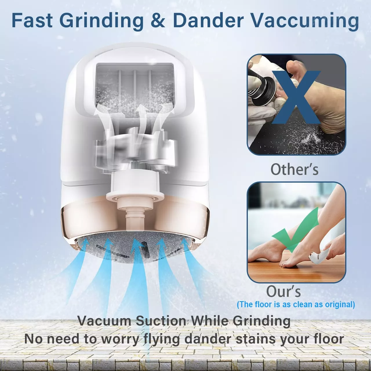 Electric Pedicure Callus Remover Foot Grinder - Image 3