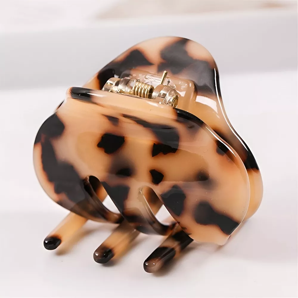 Fashion Colorful Rhombus Acetate Hair Claws - Image 5