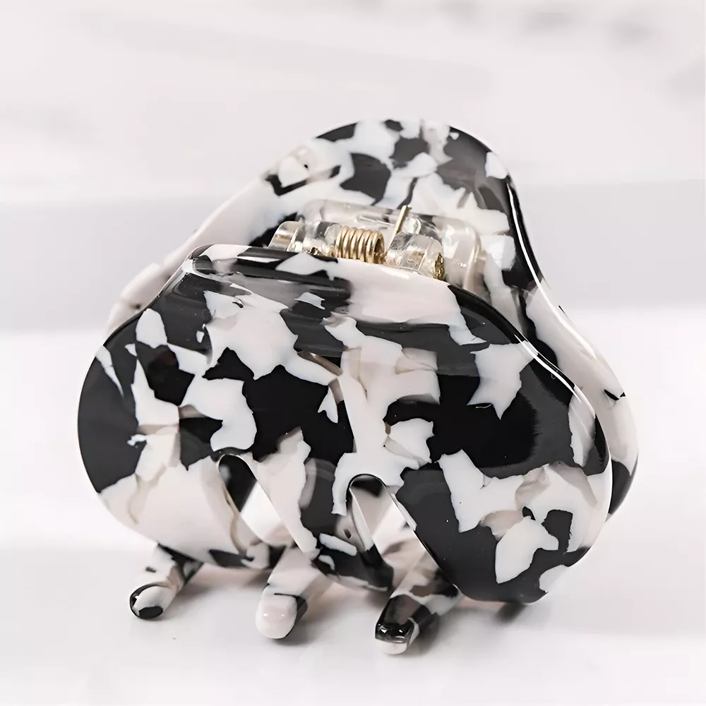 Fashion Colorful Rhombus Acetate Hair Claws - Image 3