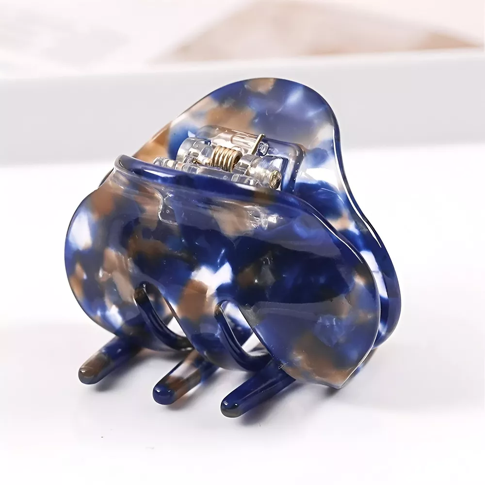 Fashion Colorful Rhombus Acetate Hair Claws - Image 4