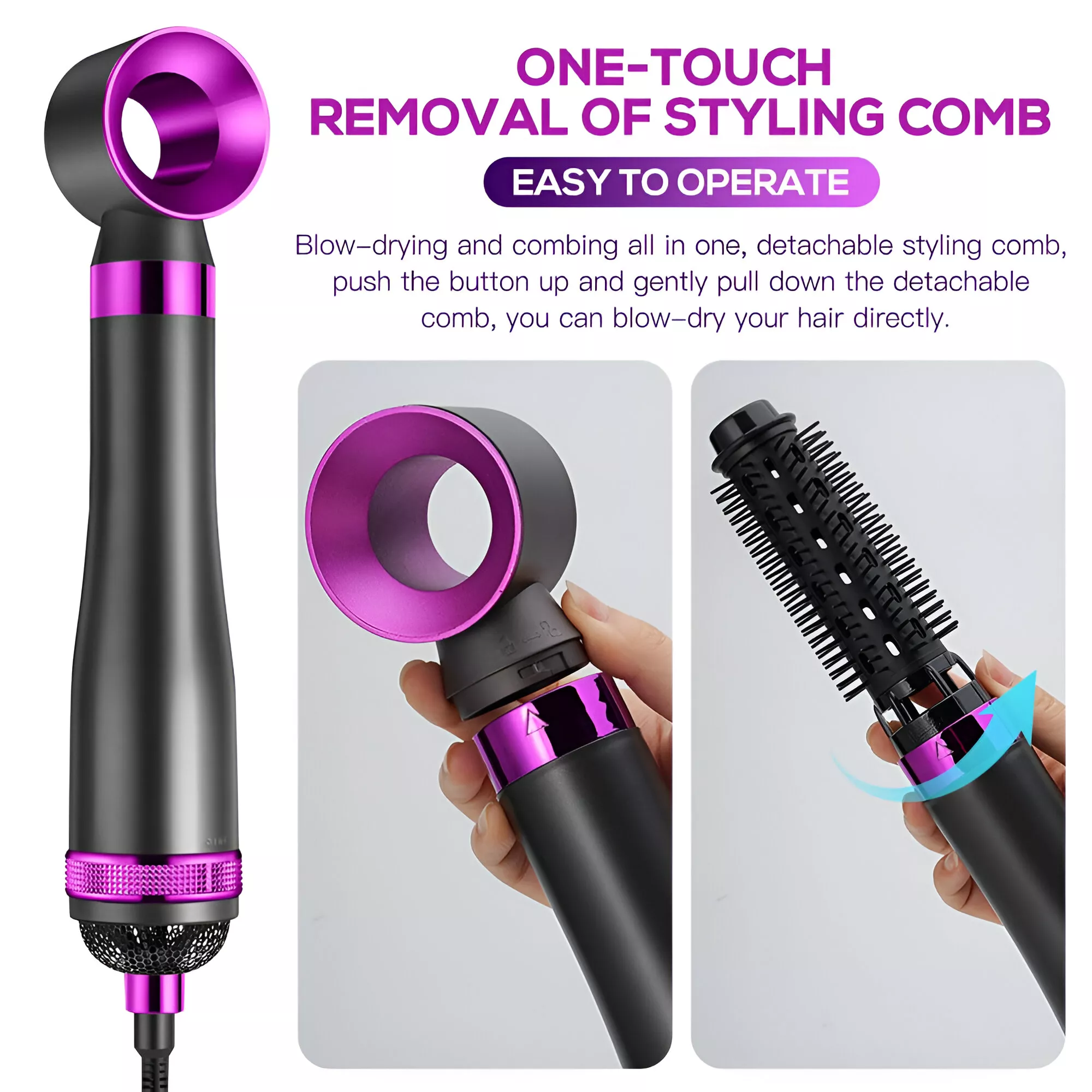 5-in-1 Multifunctional Hair Dryer & Styling Tool - Image 4