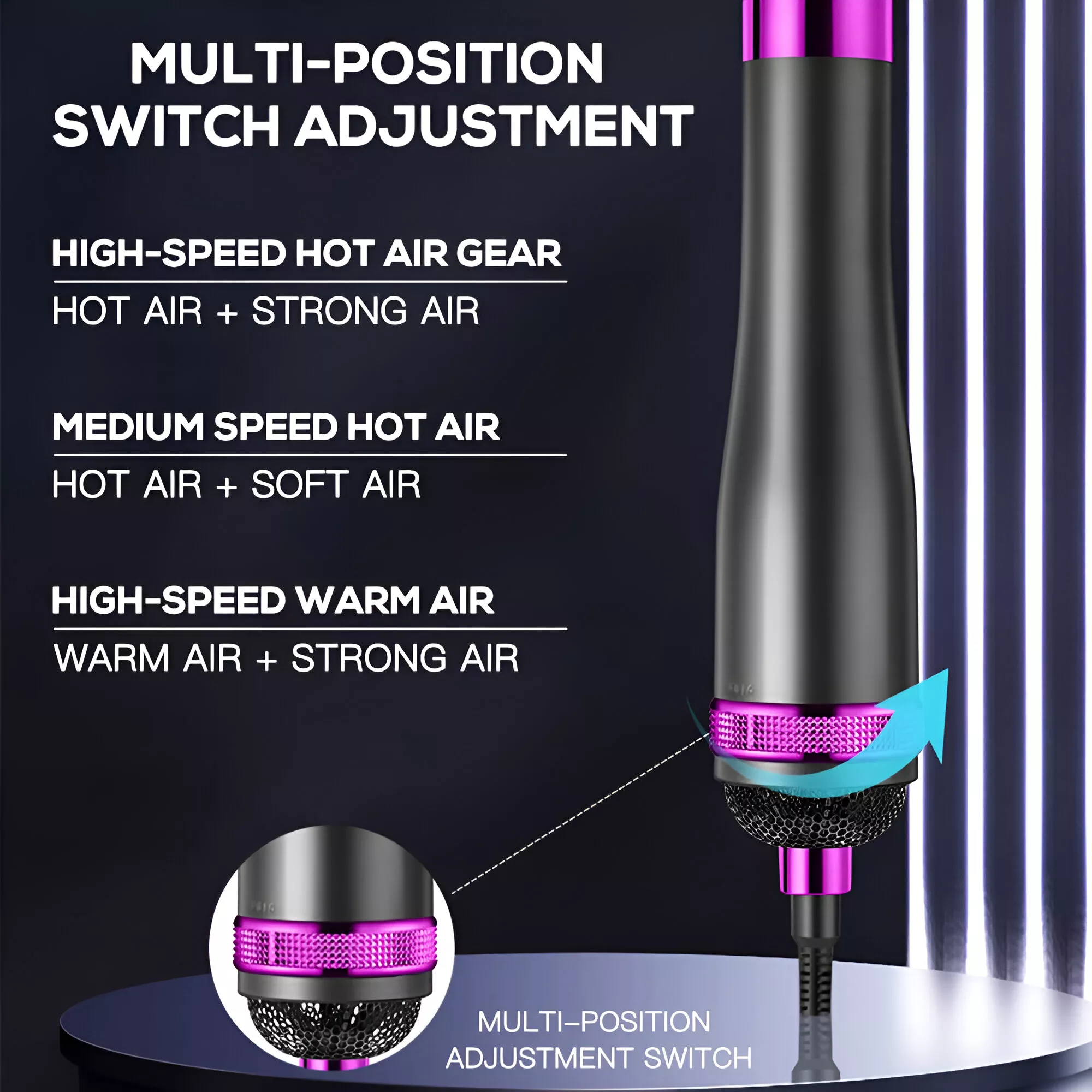 5-in-1 Multifunctional Hair Dryer & Styling Tool - Image 3