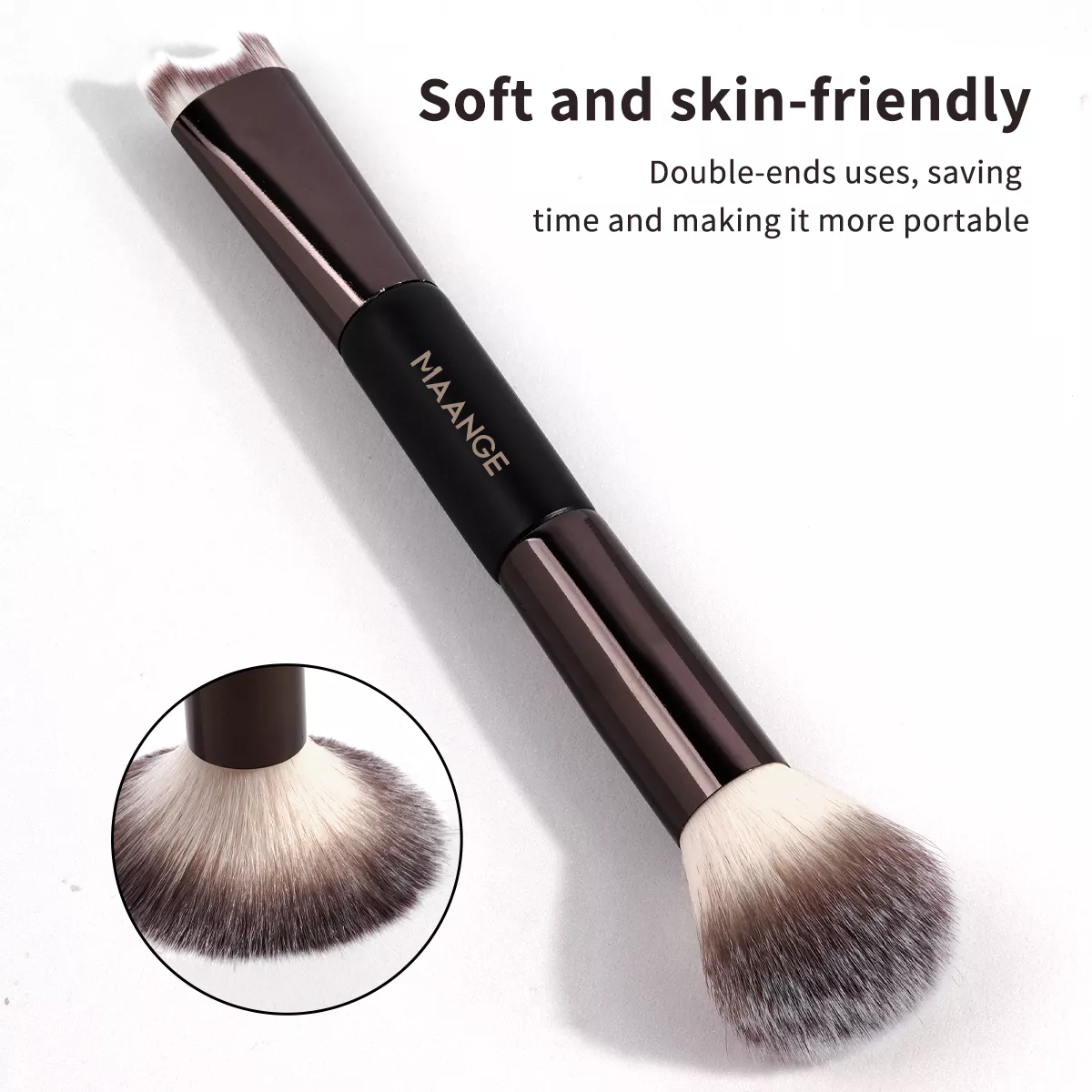 Nose Contour U-Shaped Makeup Brush - Image 4