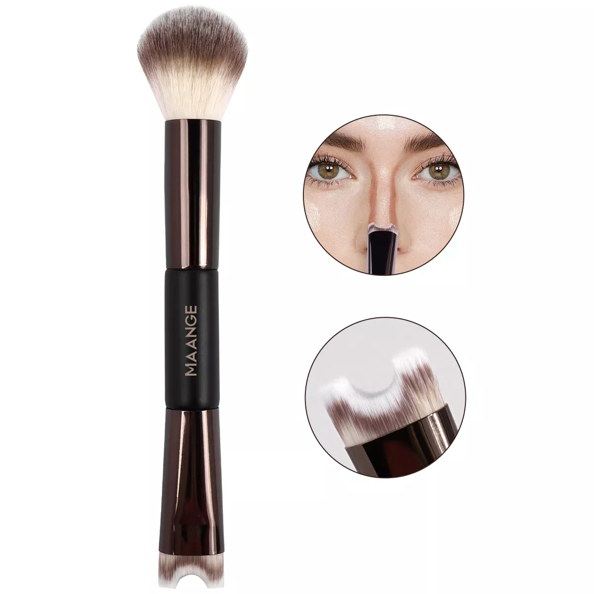 Nose Contour U-Shaped Makeup Brush - Image 5