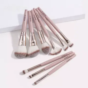 9PCS Professional Makeup Brush Set for Foundation, Eyeshadow & Highlighter
