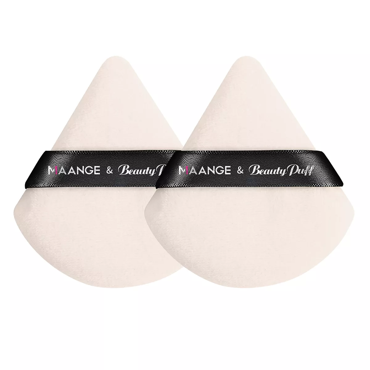 3Pcs Makeup Brushes & 2Pcs Triangle Powder Puff Set for Flawless Makeup - Image 7