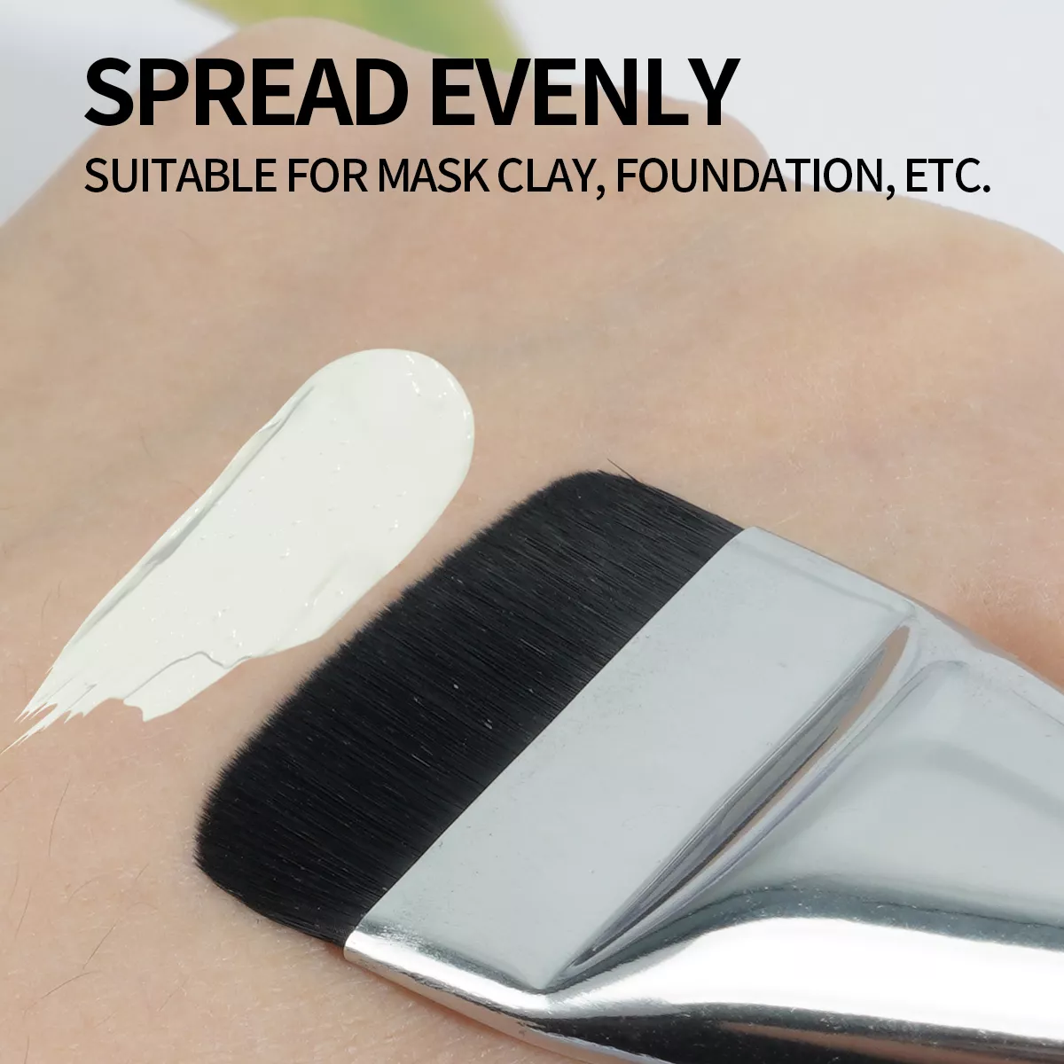 Ultra Thin Flat Makeup Brush for Foundation, Concealer & Face Masks - Image 4