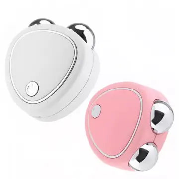 Mini Portable Face Lifting Roller & EMS Slimming Massager
