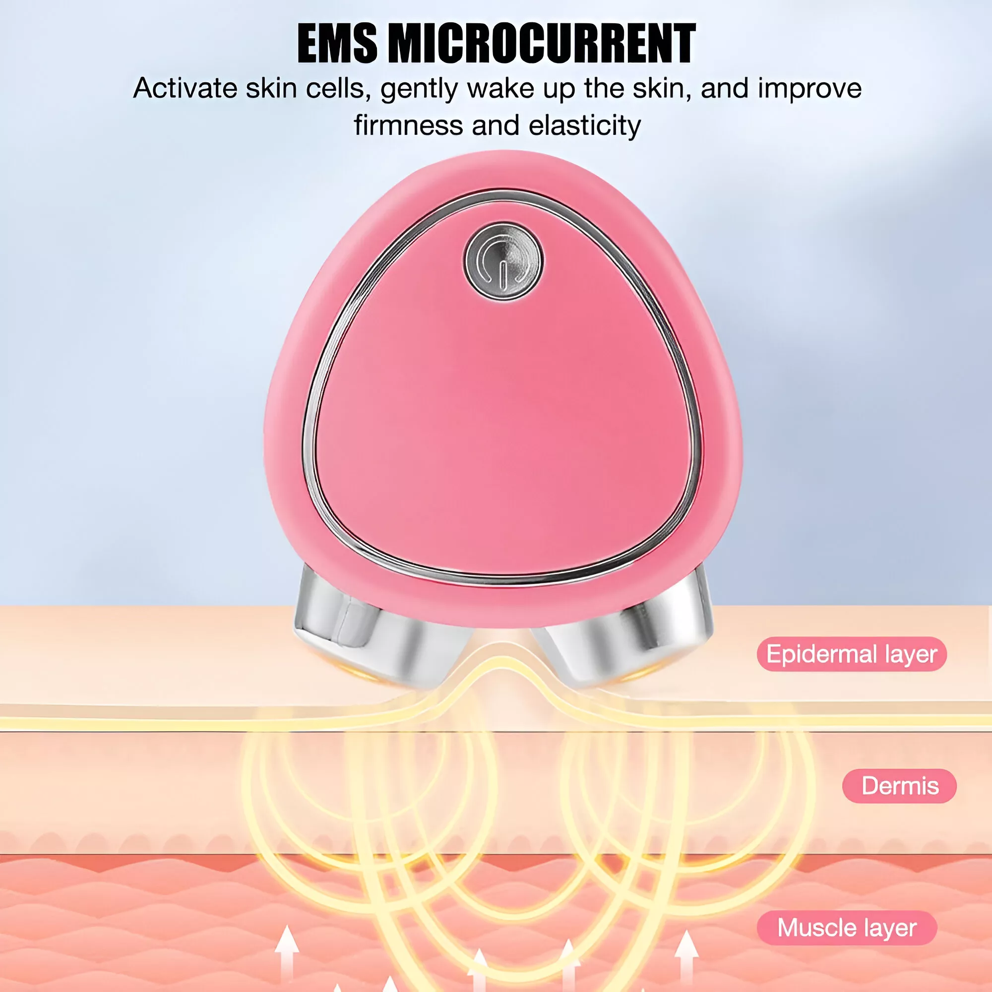 Mini Portable Face Lifting Roller & EMS Slimming Massager - Image 4