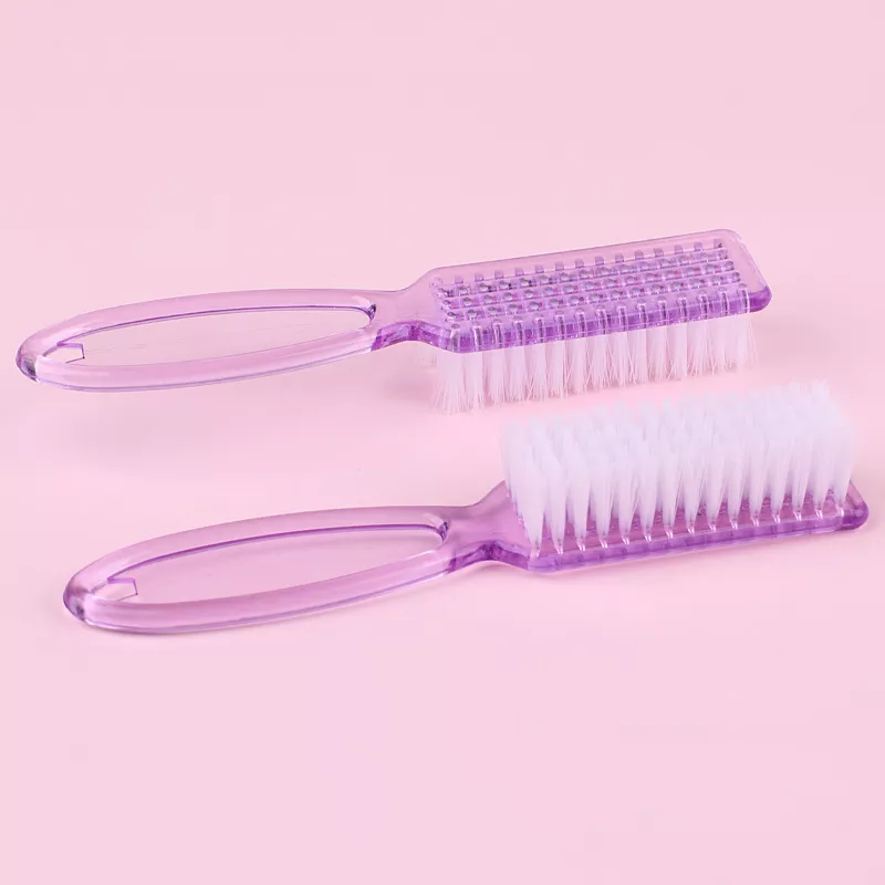 4Pcs Transparent Nail Brush Cleaning Set - Image 4