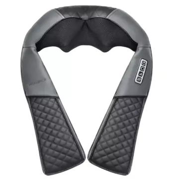 Electric Neck and Back Massager with Kneading Heat