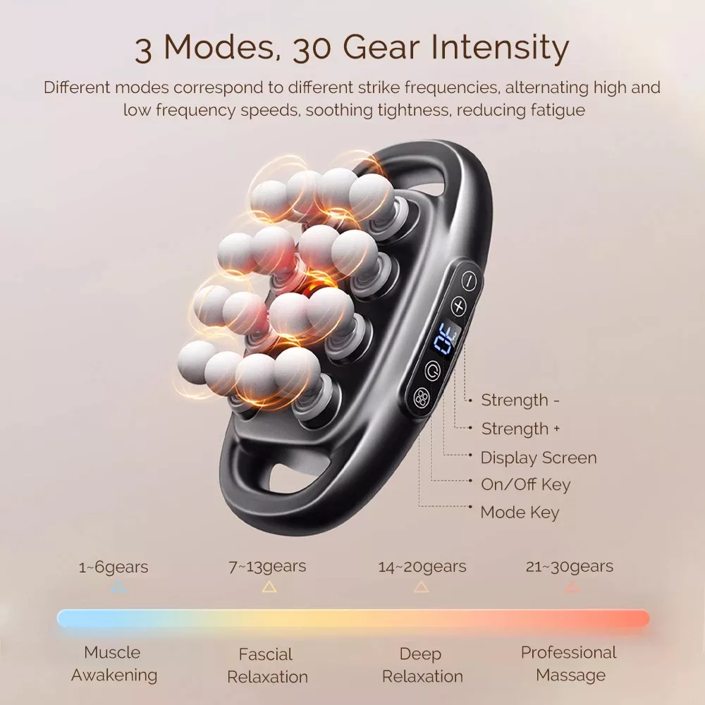 16-Head High-Frequency Vibration Massage Gun - Image 3
