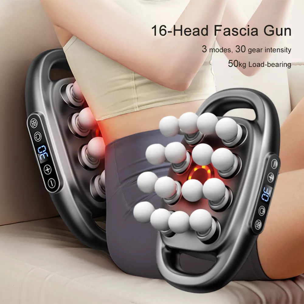16-Head High-Frequency Vibration Massage Gun - Image 2