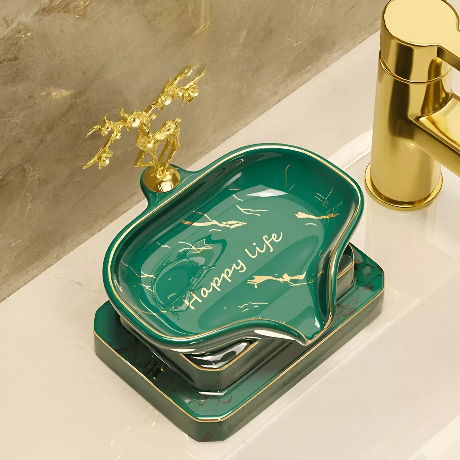 Elegant Handmade Ceramic Soap Dish - Image 5