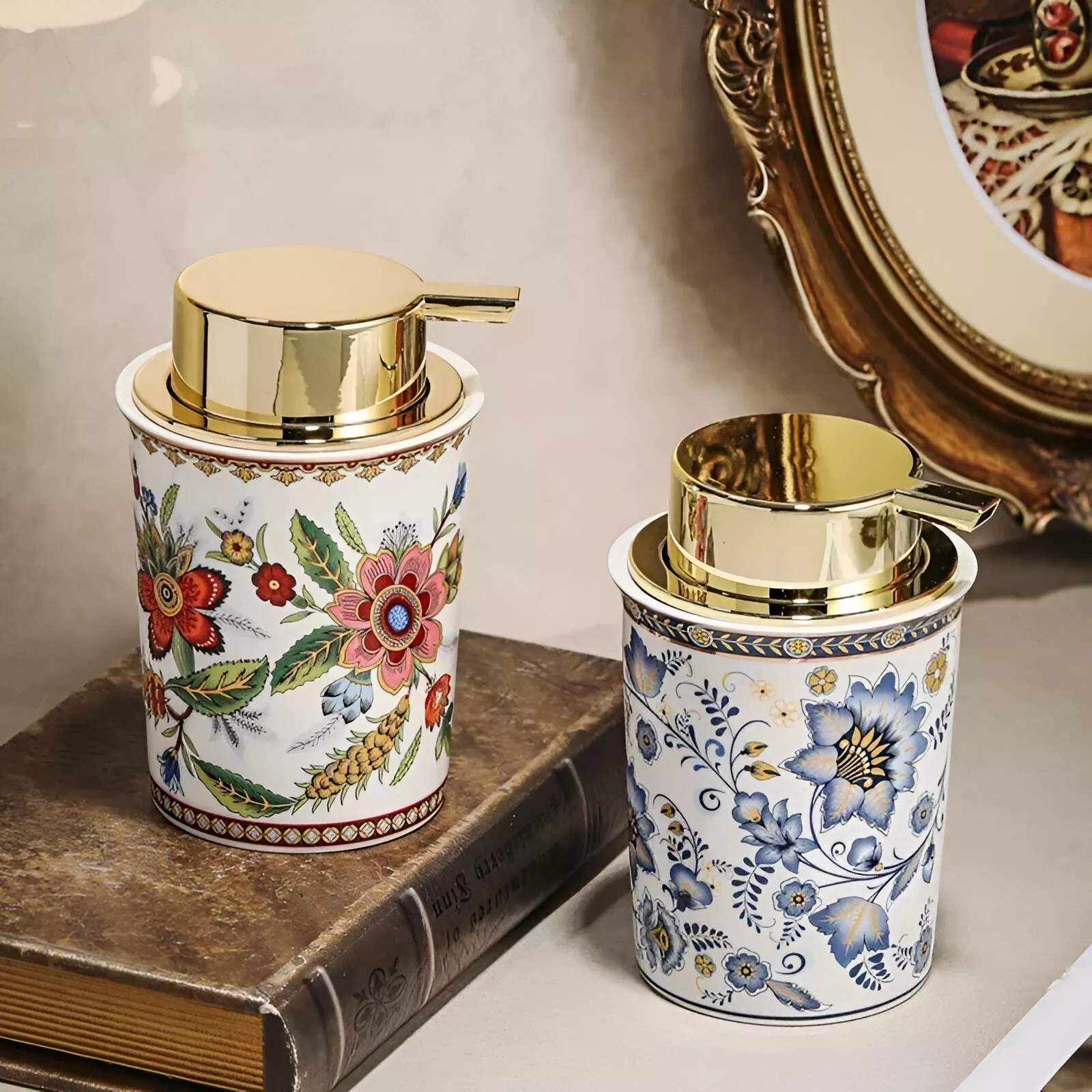 Colorful Ceramic Lotion Bottle