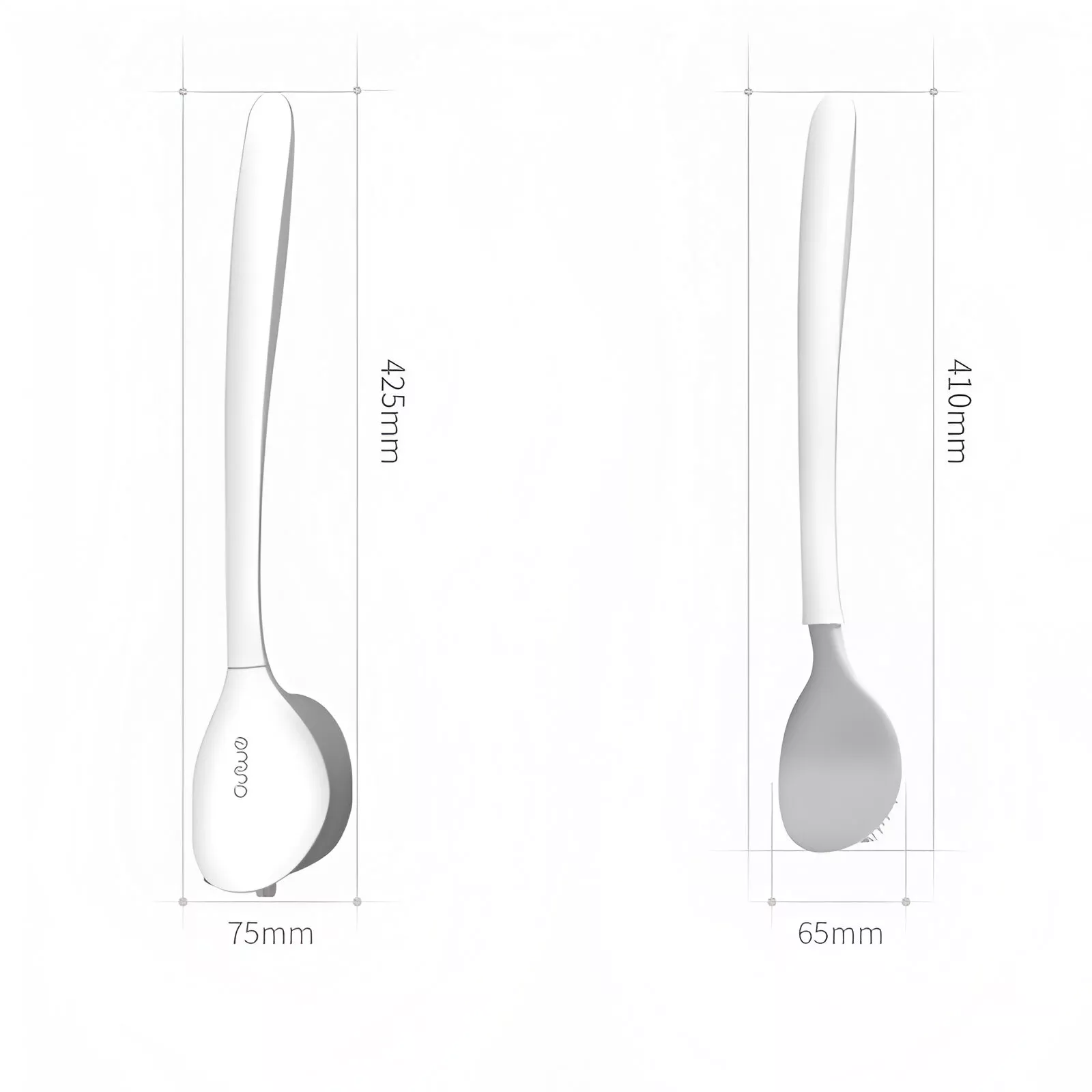 Wall-Mounted TPR Silicone Toilet Brush - Image 7