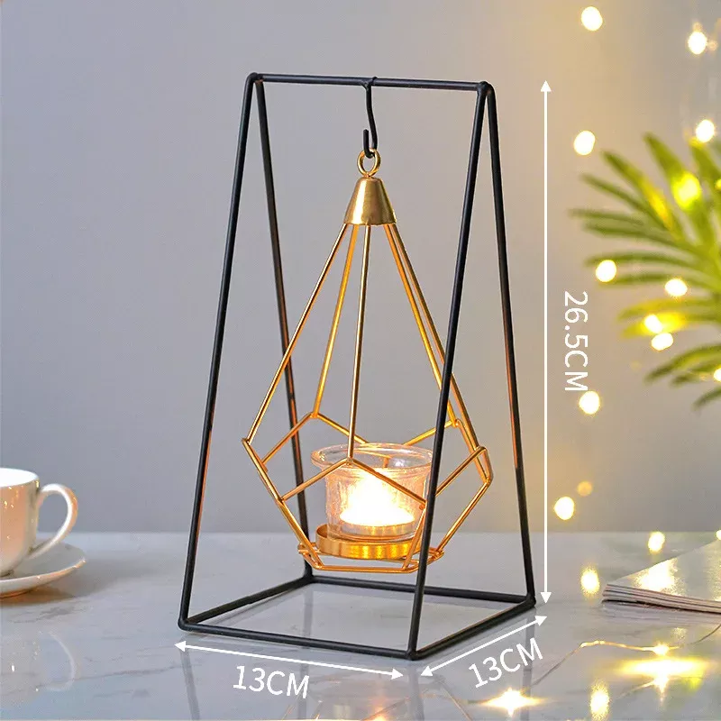 Elegant Metal Candle Holder - Image 6