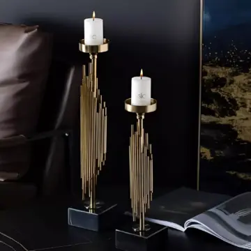 Luxury Gold Metal Candle Holder Cups