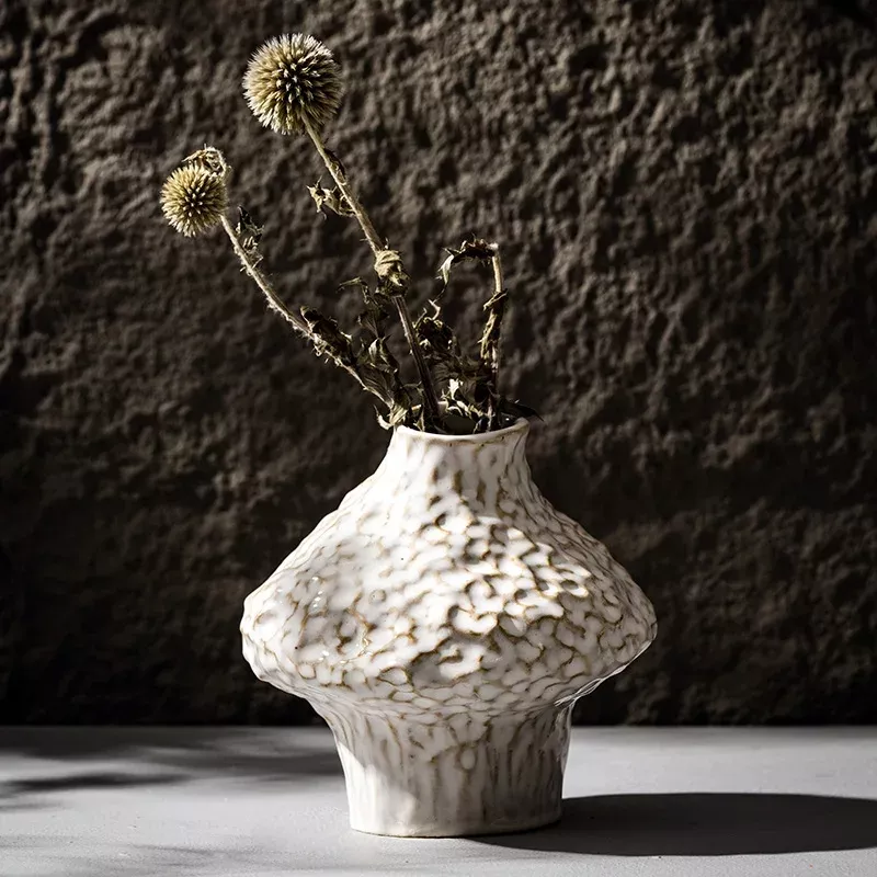 Modern Ceramic Vase for Pampas Grass