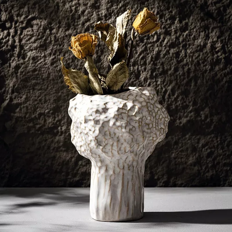 Modern Ceramic Vase for Pampas Grass - Image 5