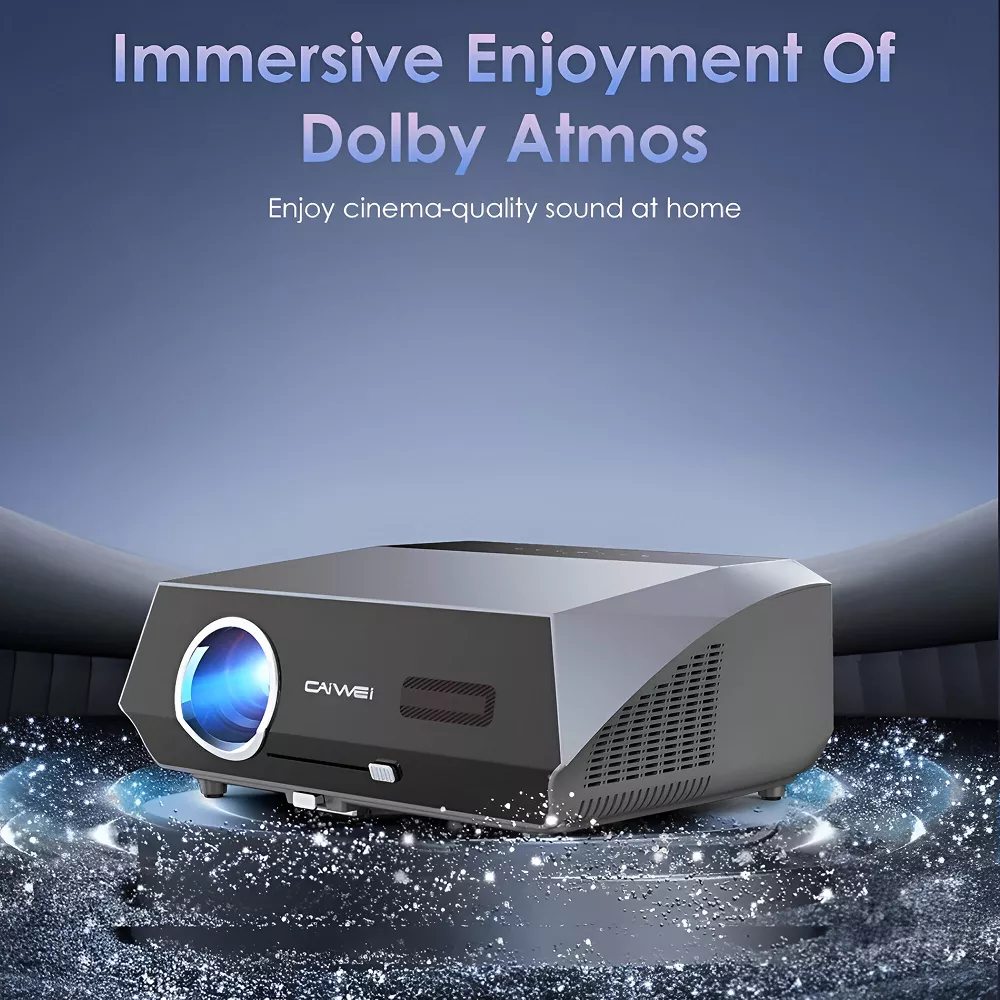 4K Auto Focus Projector with WiFi 6 and HDR for Home Theater - Image 2