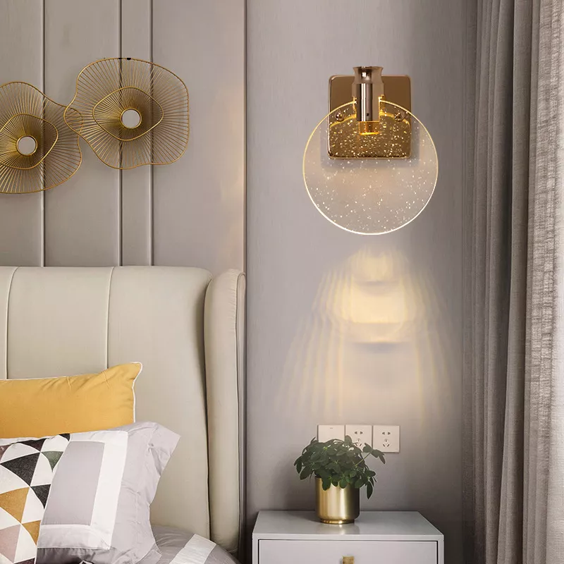 Luxury Round Crystal Bubble Wall Lamp - Image 6