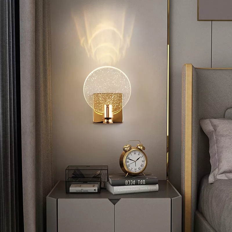 Luxury Round Crystal Bubble Wall Lamp - Image 5