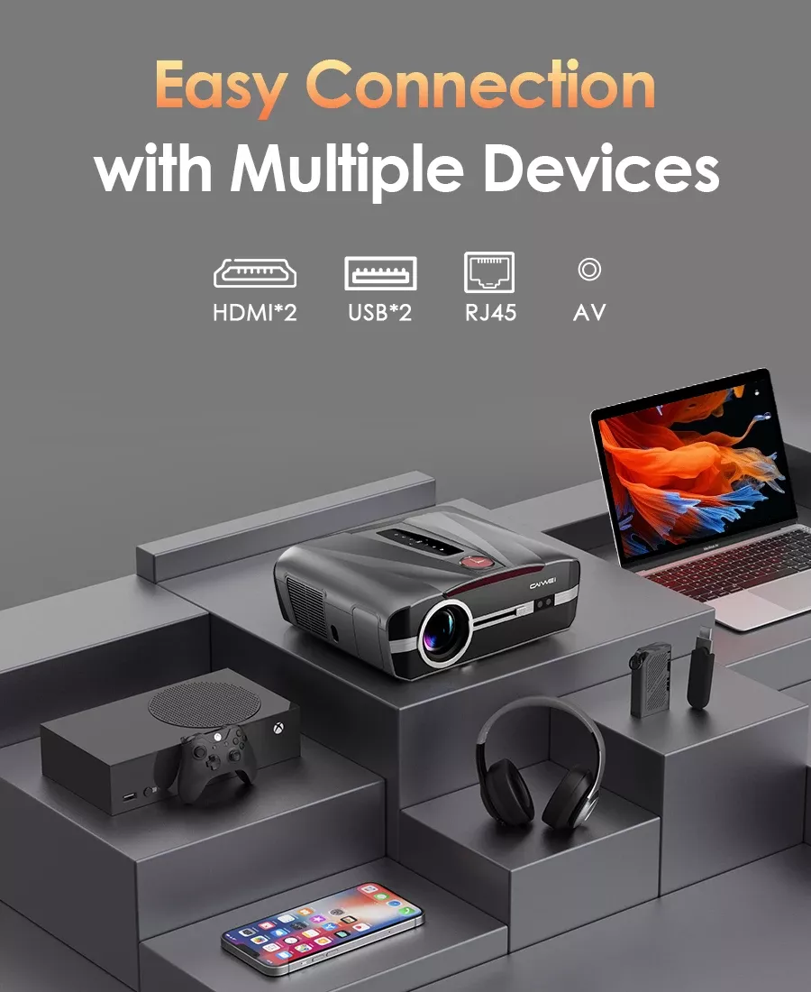 4K Smart Home Theater Projector - Image 2