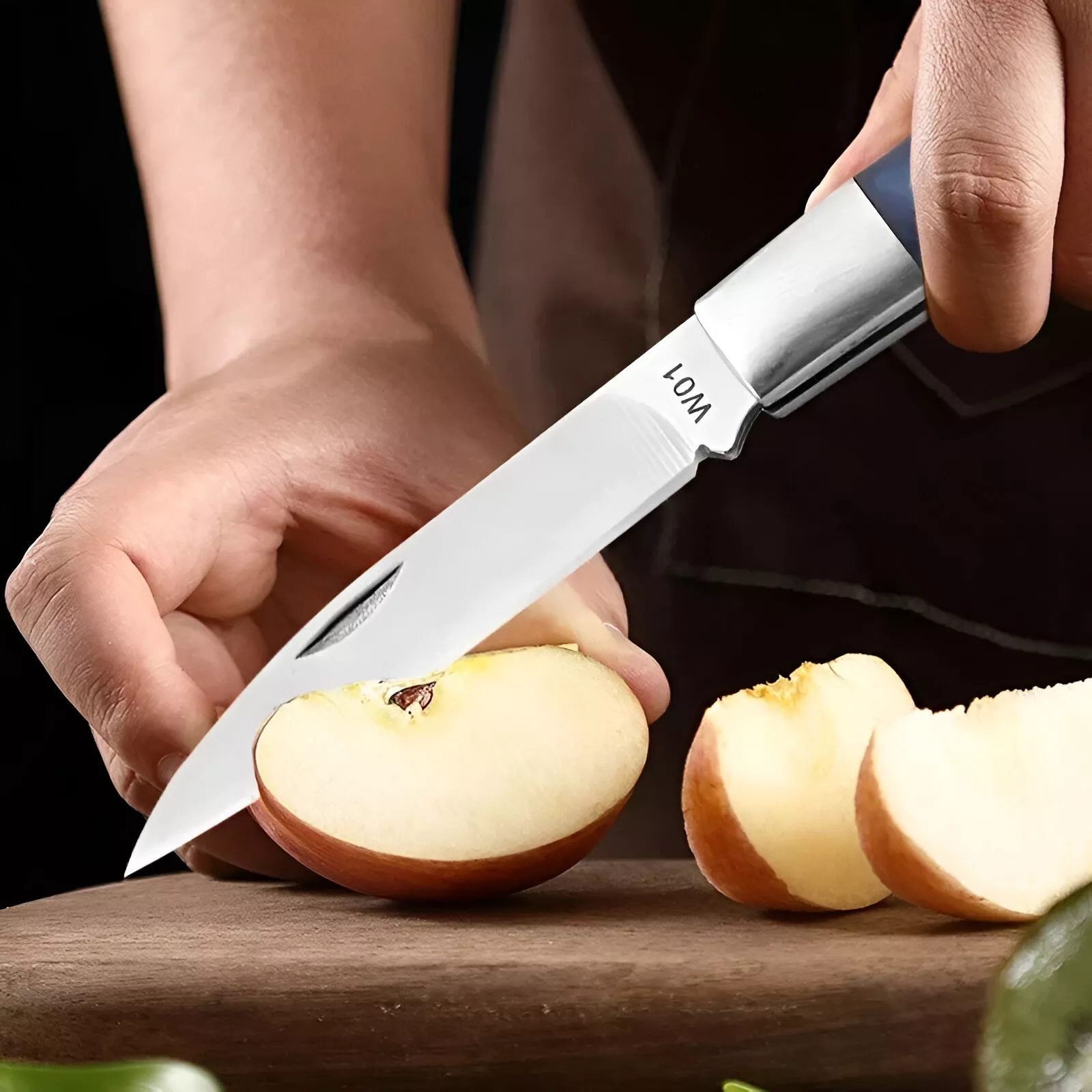 Folding Stainless Steel Knife Set for Meat, Fruit, BBQ, and Kitchen Use - Image 3