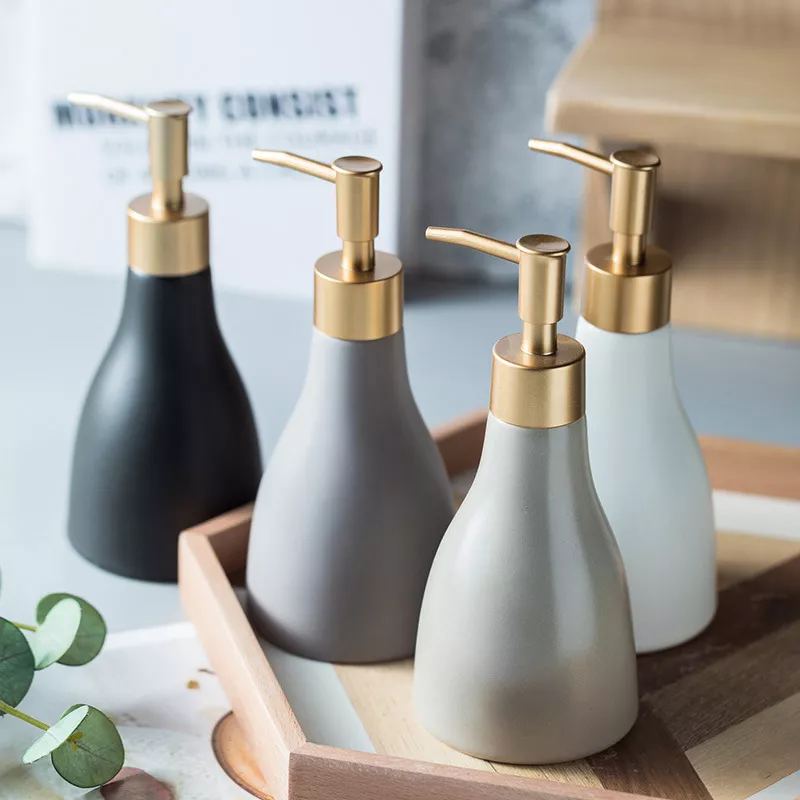 Portable Ceramic Shampoo and Soap Dispenser - Image 3