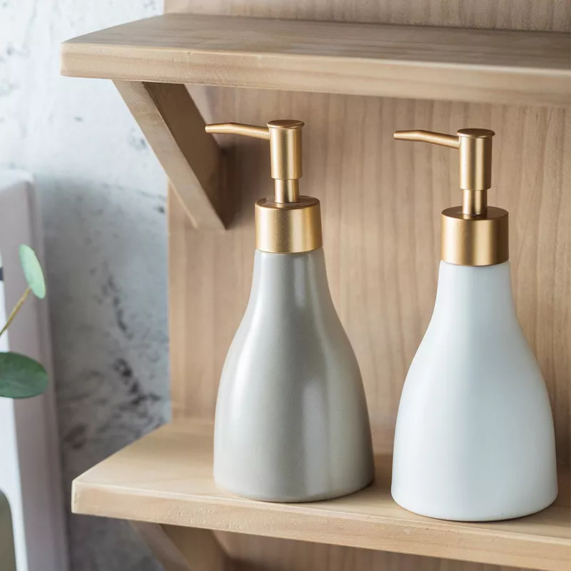 Portable Ceramic Shampoo and Soap Dispenser - Image 5