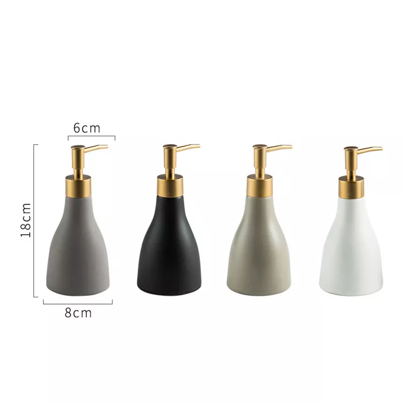 Portable Ceramic Shampoo and Soap Dispenser - Image 6